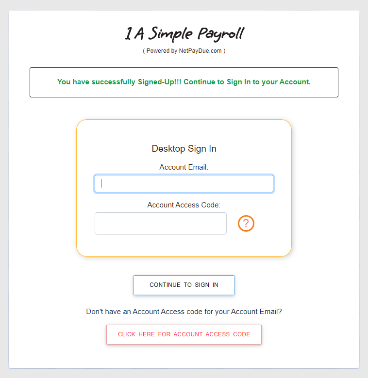 API Integration with 1 A Simple Payroll